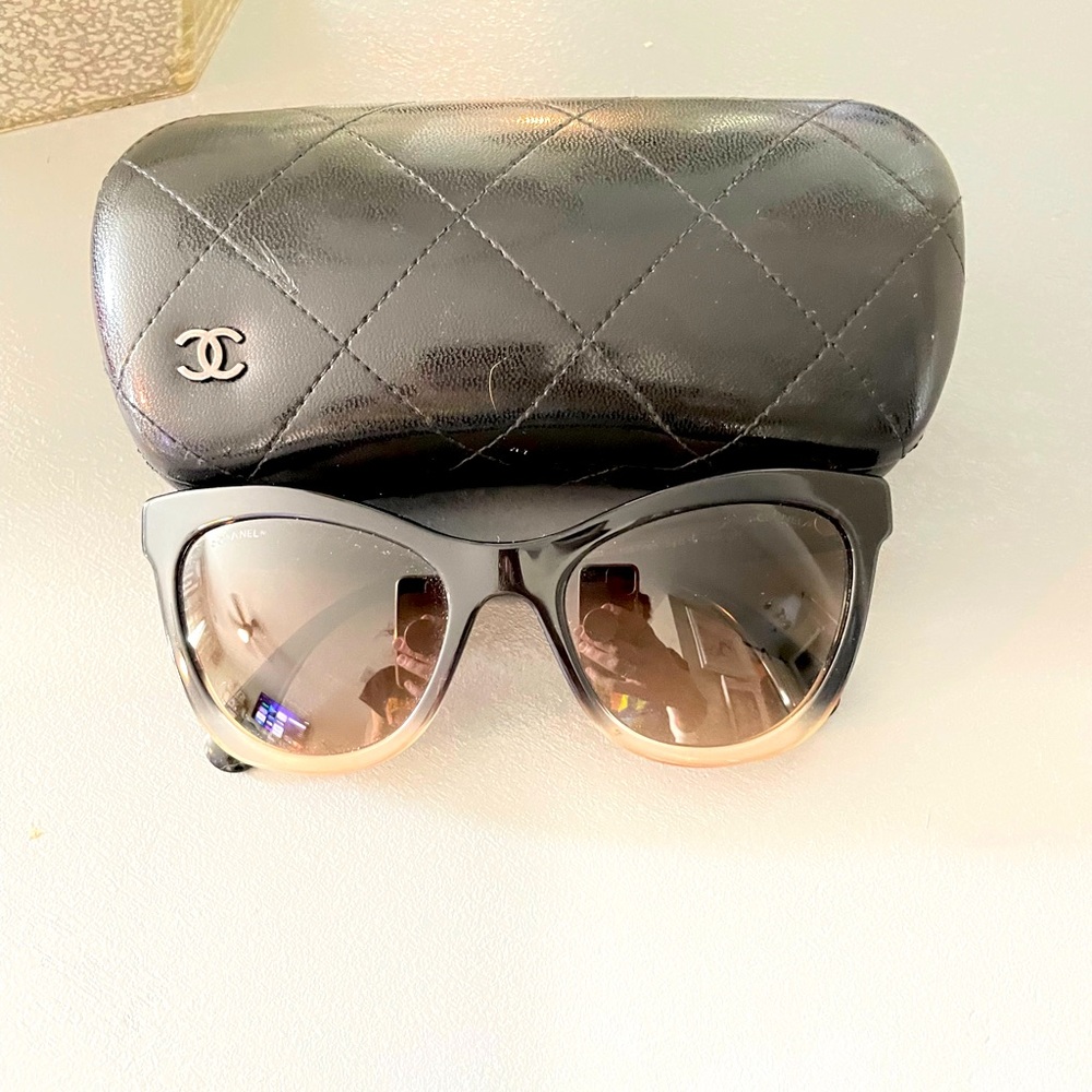 Brand new Chanel sunglasses with case!